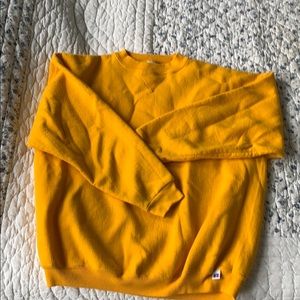 Mustard yellow crewneck